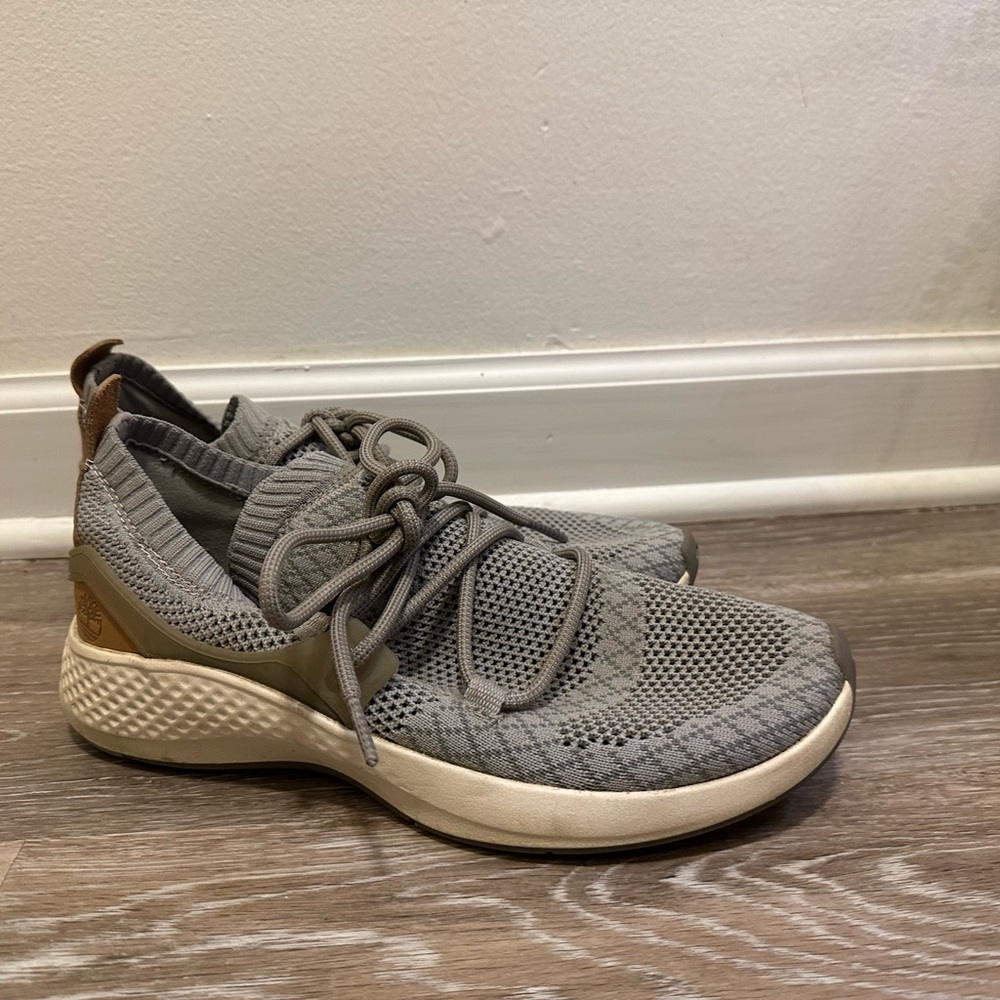 Timberland Gray Knit Sneakers